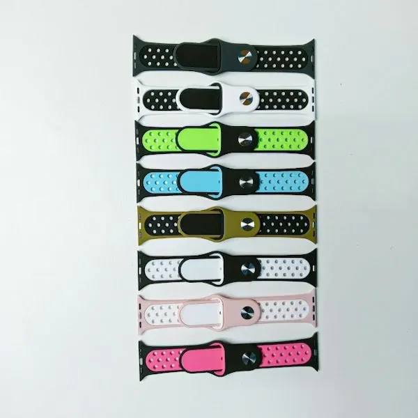 Octopus Soft Silicone Straps 38/40/41mm-Black+White