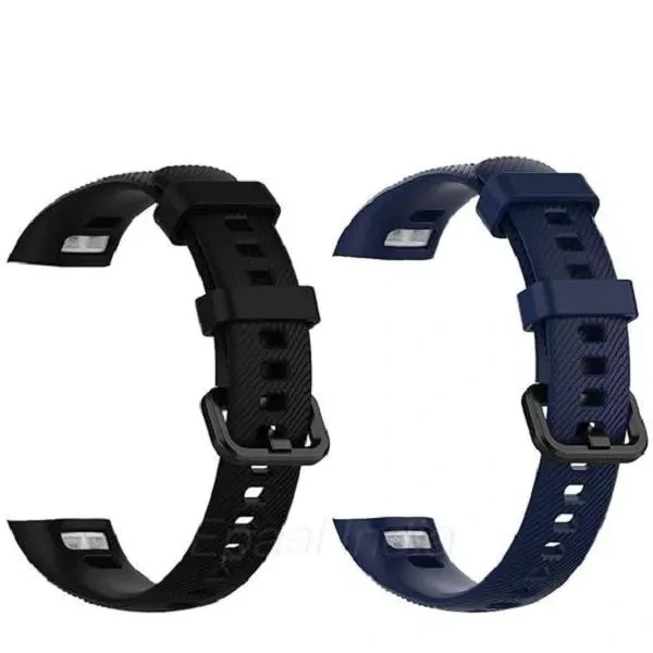 Honor Band 4/5 Soft Silicone Strap-Blue