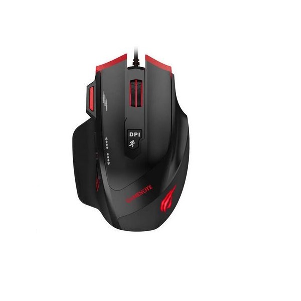 Havit GameNote HV-MS1005 USB 7 Key Fire Button Gaming Mouse – Black Color