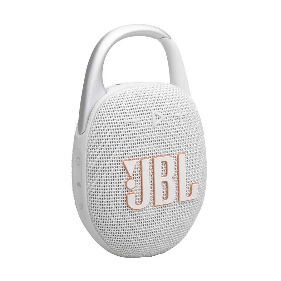 JBL Clip 5 Ultra-Portable Bluetooth Speaker White