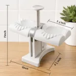 Double Head Automatic Dumpling Maker – Food-Grade ABS Dual-Head Dumpling Press & Momo Making Machine for Ravioli, Wontons & Empanadas