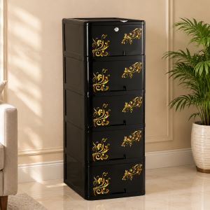Smart Closet 5 Drawer Elite Gold