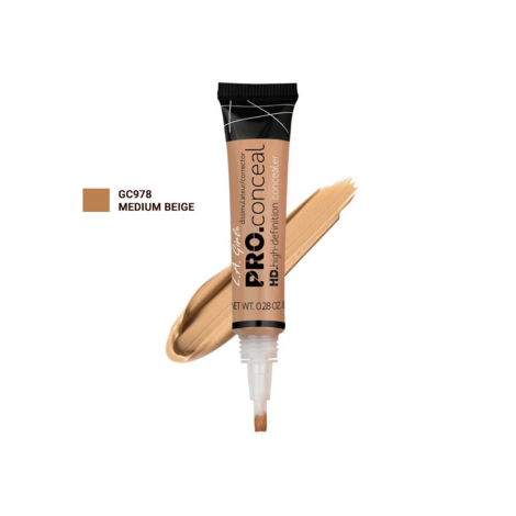 L.A. Girl Pro.conceal Hd High Definition Concealer-GC 978 Medium Beige (China)