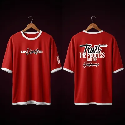 Premium Streetwear Drop Shoulder T-shirt for Men