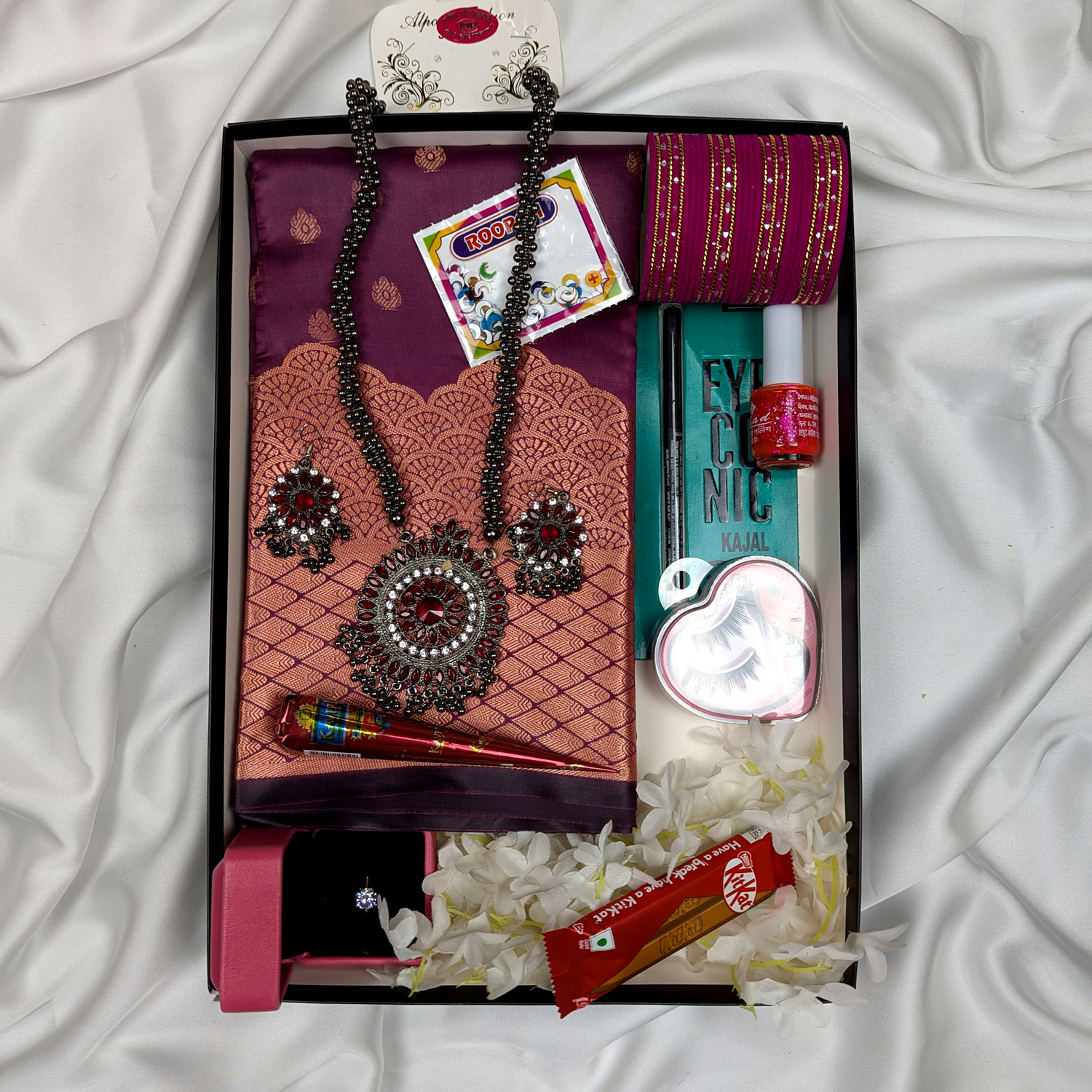 Premium Silk Katan Saree Combo Pack – Onion