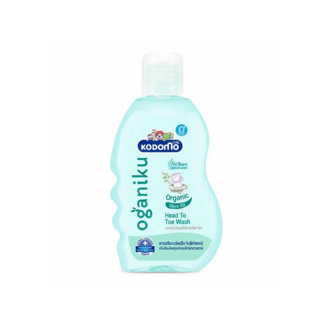 Kodomo Organic Olive Oil Head To Toe Wash 100ml (Thailand)