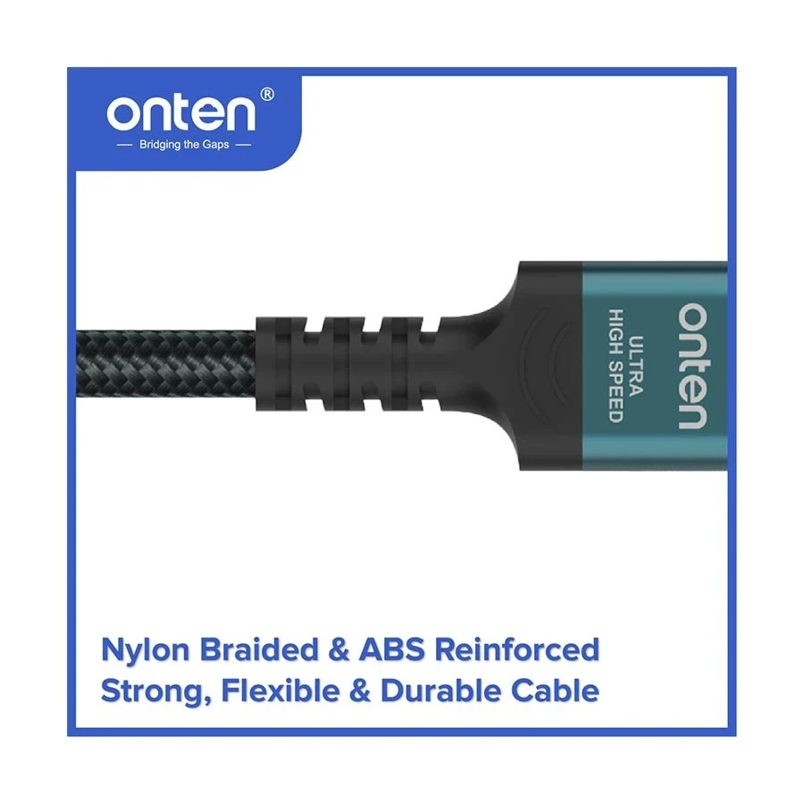 Onten OTN-HD183 HDMI 2.1 Male to Male 2 Meter 8K Cable Black