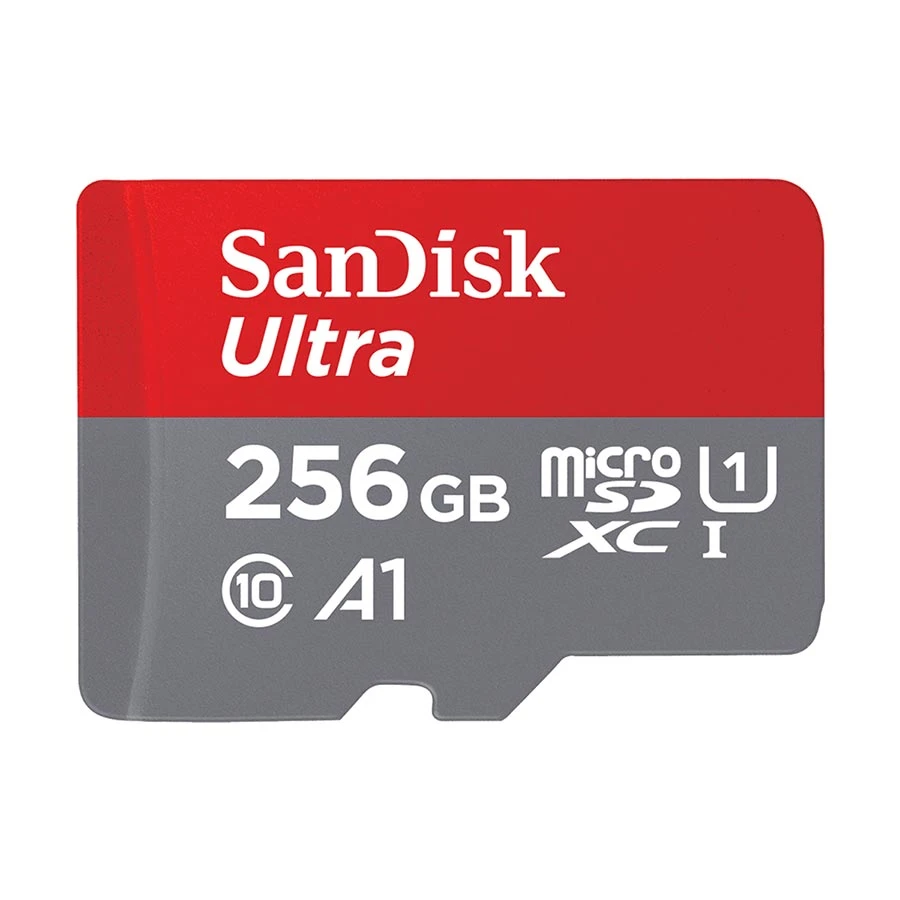 SanDisk Ultra SQUAC 256GB MicroSDXC UHS-I U1 Class 10 A1 Memory Card