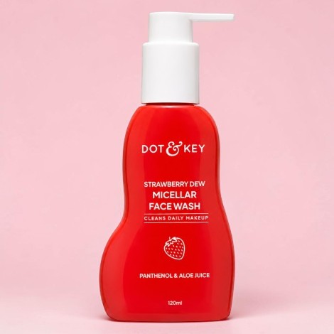 Dot & Key Strawberry Dew Micellar Face Wash 120ml (India)