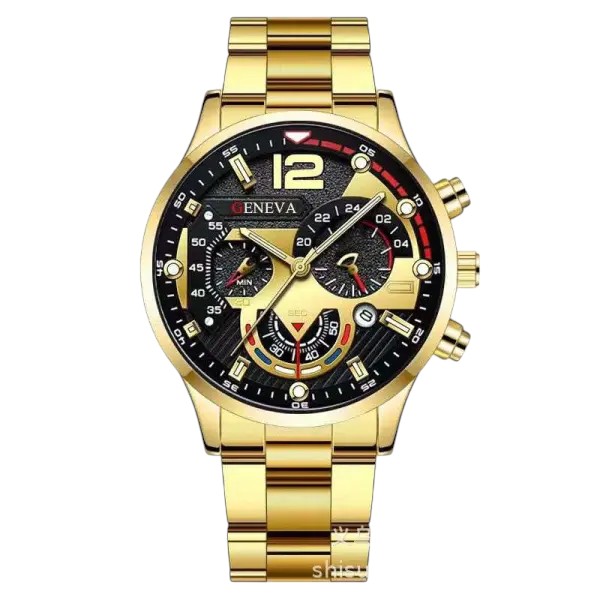 Men’s Calendar Luminous Business Clock Casual Wristwatch
