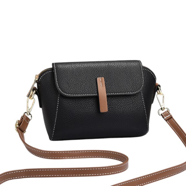 New Pu Leather Single Shoulder Niche Light Luxury Women's Bag