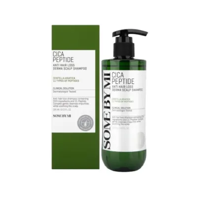 Some By Mi Cica Peptide Anti Hair Loss Derma Scalp Shampoo 285ml (Korea)