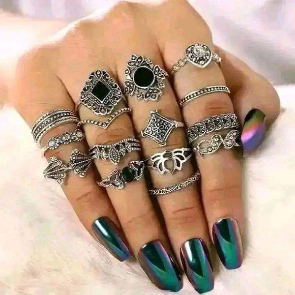 15pcs Ring Set