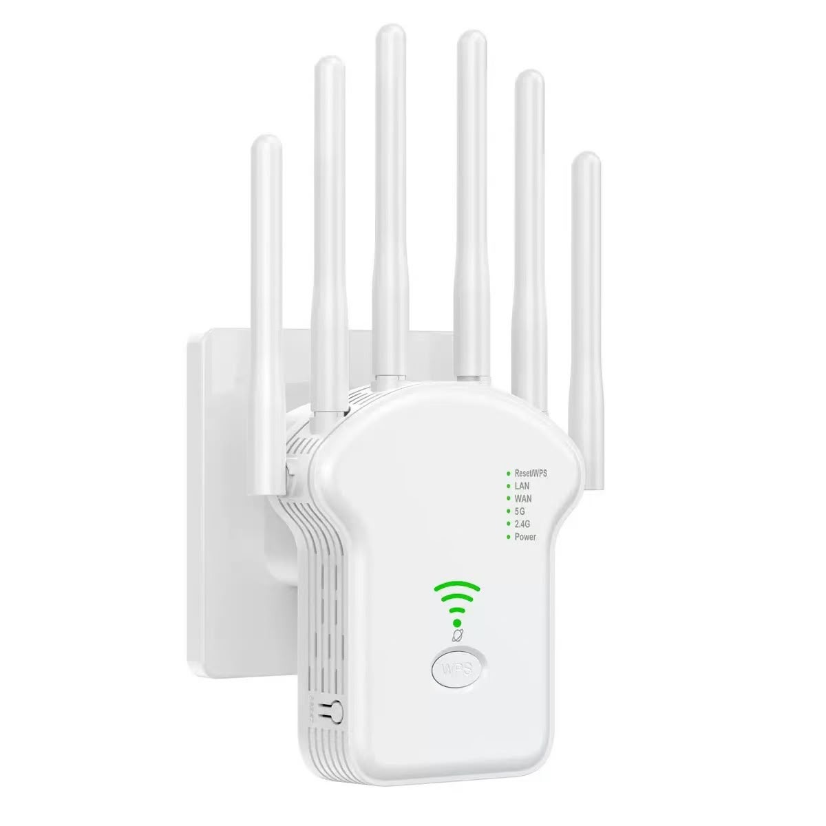 1200Mbps Wireless WiFi Router Dual-Band 2.4G 5G WiFi Extender 6 Antenna Network Amplifier WPS WiFi Signal