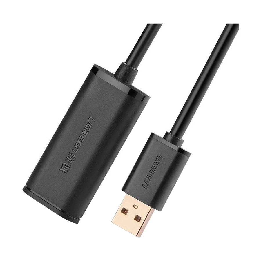 UGREEN US121 10324 USB Male to Female 20 Meter Black Extension Cable