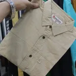 Kaiser Cotton Stylish Full Sleeve Shirt (Khaki)