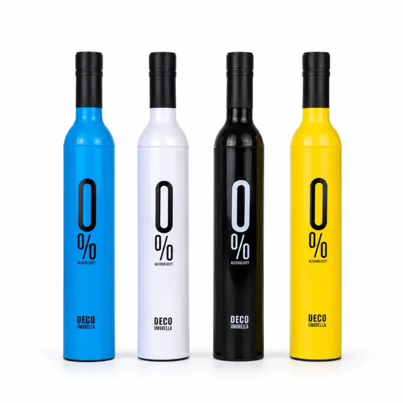 Wine Bottle Shaped Folding Umbrella
