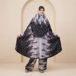 Elegant Palazzo long Khimar Set