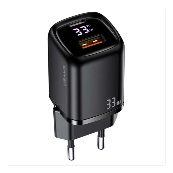 33W PD+QC Digital Display Fast Charger