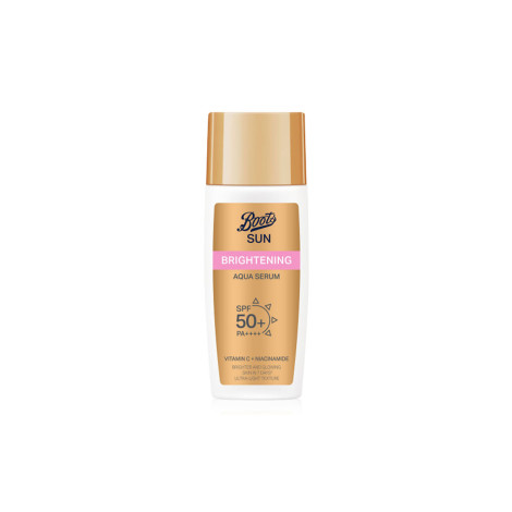 Boots Brightening Aqua Serum Sun SPF50+ PA++++ 40ml (Thailand)