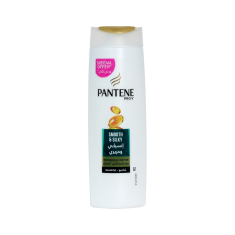 Pantene Pro-V Smooth & Silky Shampoo 400ml (Saudi Arabia)