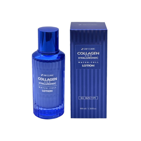 3W Clinic Collagen And Hyaluronic Water-Full Lotion 100ml (Korea)
