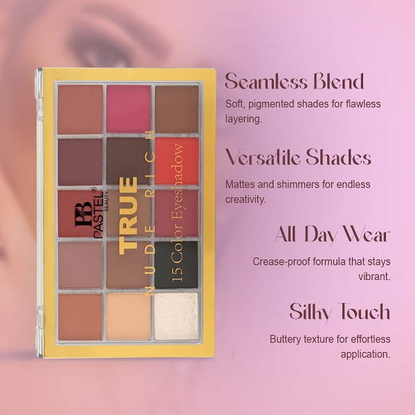 Pastel Beauty True Nude Rich Eyeshadow