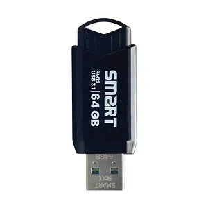 Smart X4 Premier SM12 64GB USB 3.1 Black Pen Drive