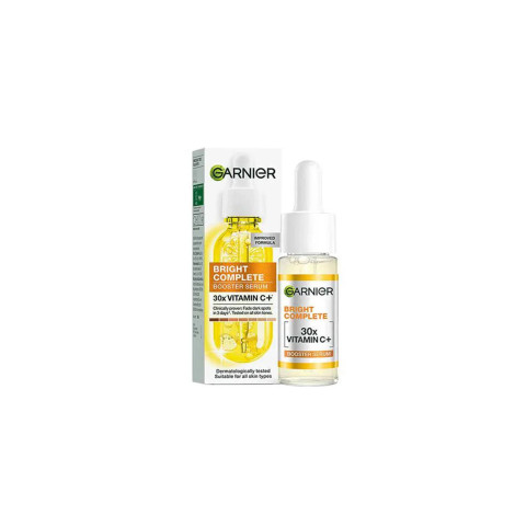 Garnier Bright Complete 30x Vitamin C+ Booster Serum 15ml (India)