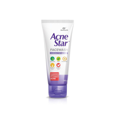 Mankind Acne Star Face Wash 50g (India)