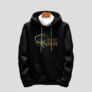 Men's winter hoodie Black (Ibadah)