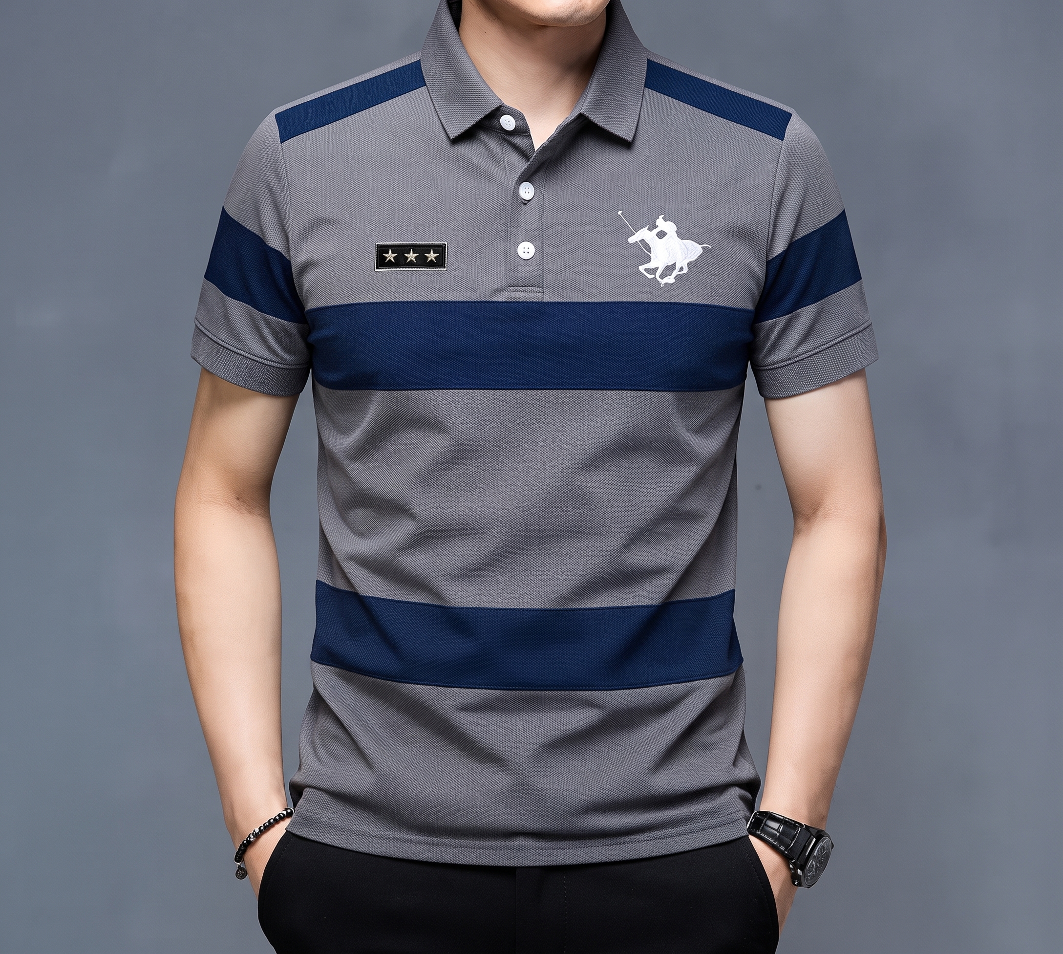 Cotton Polo Shirt For Men's