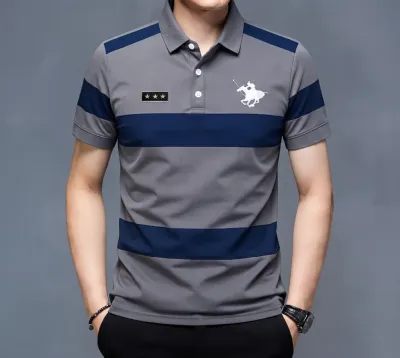 Men's Cotton Polo Shirt – Half Sleeve, 200 GSM