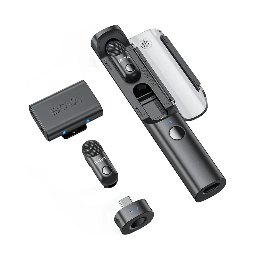 BOYA Magic-03 AI-Powered Transformable Wireless Microphone (2TX, 2RX)