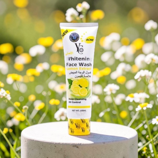 YC Acne Whitening Lemon Extract Face Wash 100ml (Thailand)