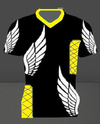 Men's Half Sleeve T-Shirt with Rubber Print, Mixed Cotton 160 GSM