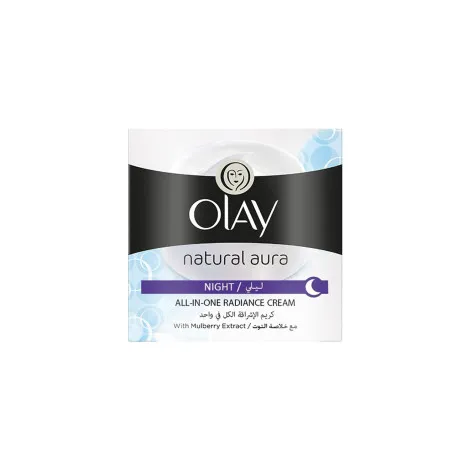 Olay Natural Aura All In One Radiance Cream Night 50g (Thailand)