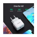 Ugreen Nexode Mini CD318 USB-C 20W GaN White Charger