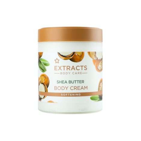 Superdrug Extracts Shea Butter Body Cream  475ml (UK)