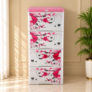 RFL Wardrobe Single 4D KD Elegant Pink