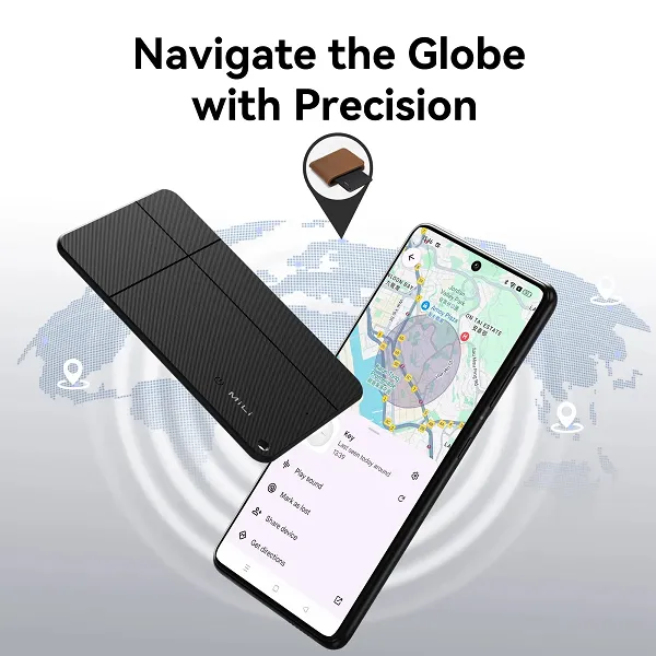MiLi MiCard Pro Duo Anti-Loss Digital Business Card & Wallet Tracker