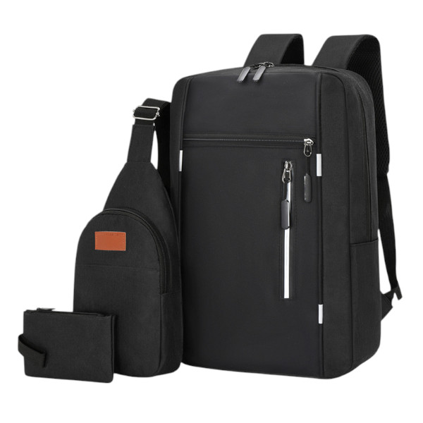 3 Pics Bag Combo Pack(Black)