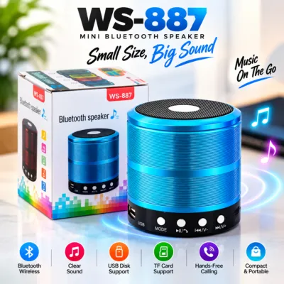 WS-887 Portable Wireless Mini Bluetooth Speaker