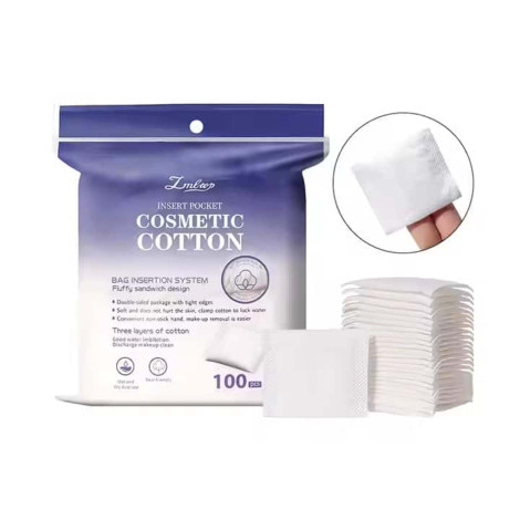 Lmltop Double Faced Cosmetics Cotton Pad 100Pcs (China)