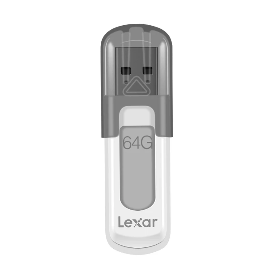 Lexar JumpDrive V100 64GB USB 3.2 Gen 1 White-Gray Pen Drive