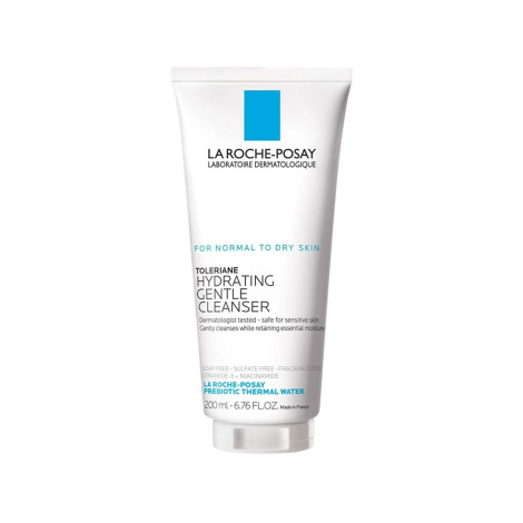 La Roche-Posay Toleriane Hydrating Gentle Cleanser For Normal to Dry Skin 200ml (USA)