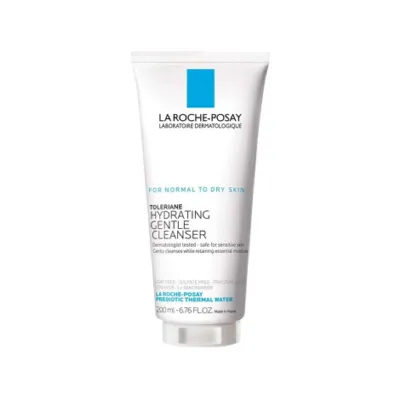 La Roche-Posay Toleriane Hydrating Gentle Cleanser For Normal to Dry Skin 200ml (USA)
