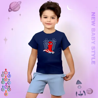 Spiderman (Cotton) T-Shirt for Kids