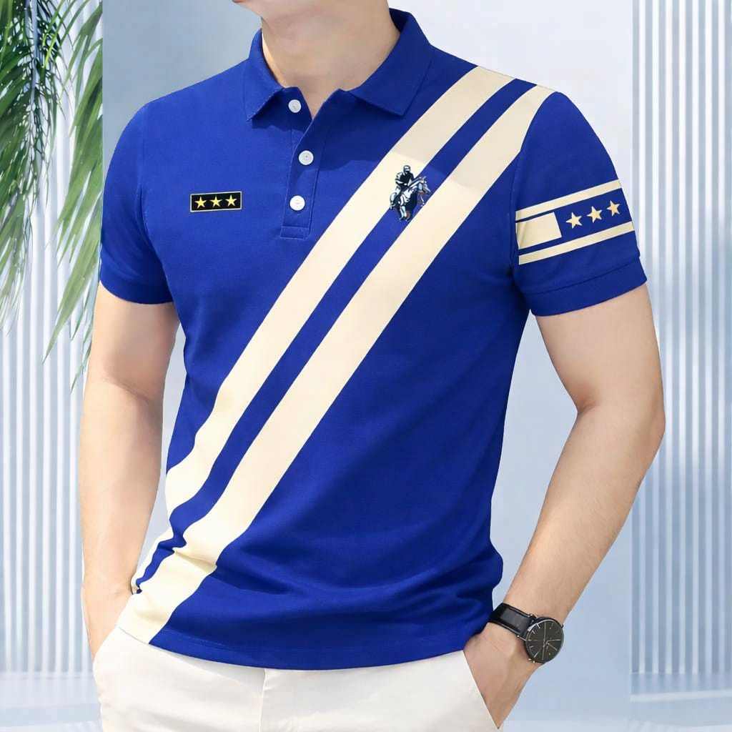 Men's 200 GSM PK Cotton Polo Shirt, Half Sleeve, 6 Colours