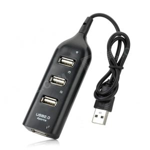 4 Port Usb 2.0 Hub High Speed Cable